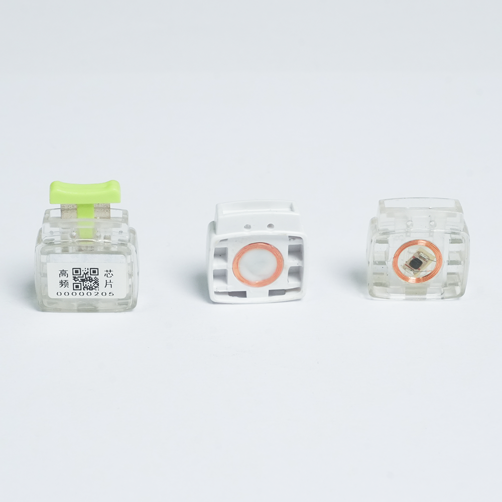 Square push-type electronic seal 2
